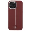 Mercedes MEHMP16X23SUMSR iPhone 16 Pro   Max 6.9 czerwony/red hardcase Silicone White Stripe MagSafe